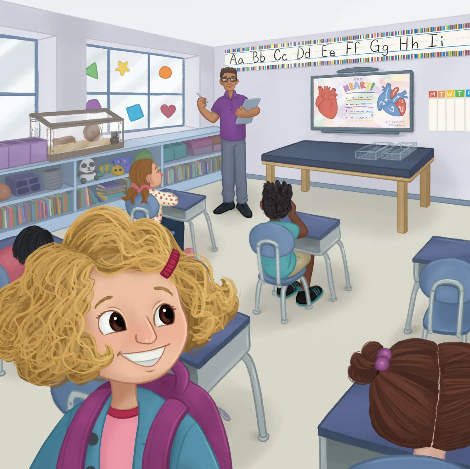 Illustration from Charlie's Anatomical Adventures